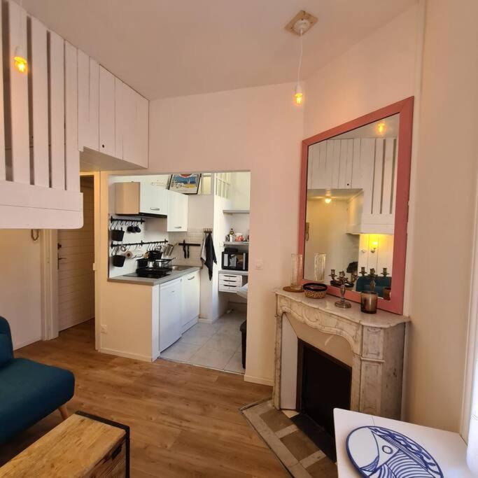 Beau Studio A 30M De La Plage / Beautiful Studio 30M From The Beach Трувил сюр Мер Екстериор снимка